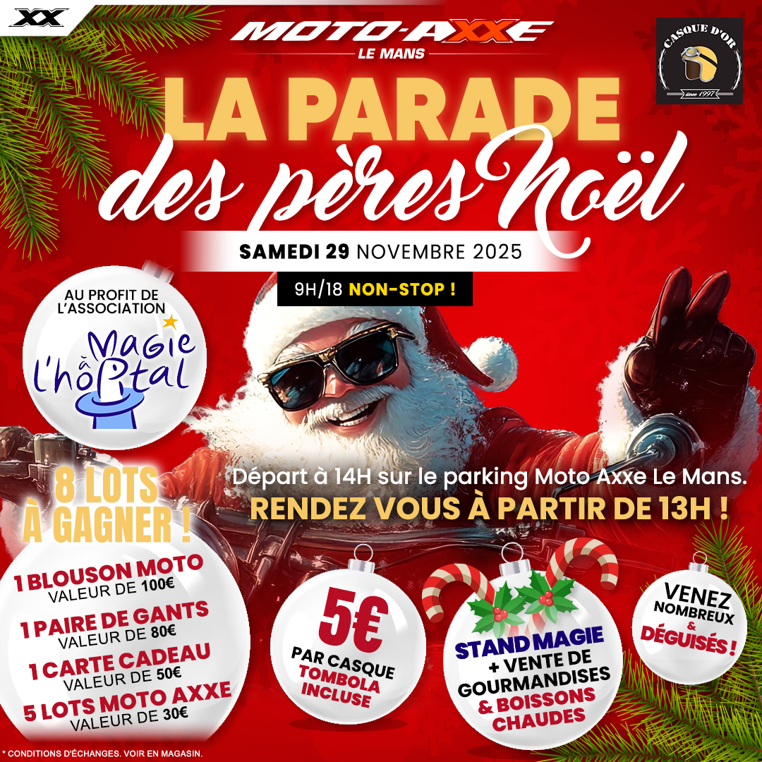 Parade des Pères Noël 2025 !